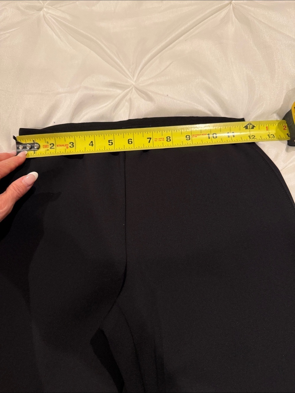 Theory Black Women's Ponte Leggings Size P - Picture 7 of 12